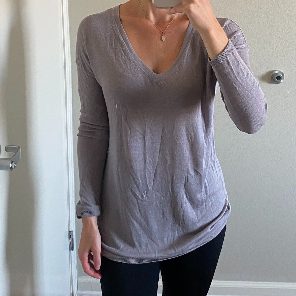 GAP Pure - Gray Tunic Sweater